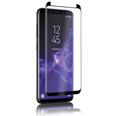 Uolo Shield 3D Tempered Glass (Case Friendly), Samsung Galaxy S9+, Black